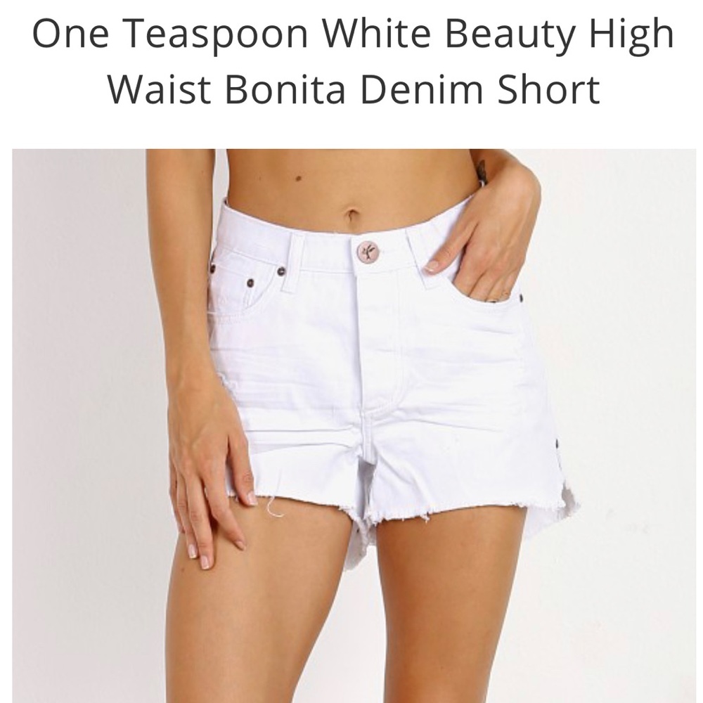 One teaspoon shorts